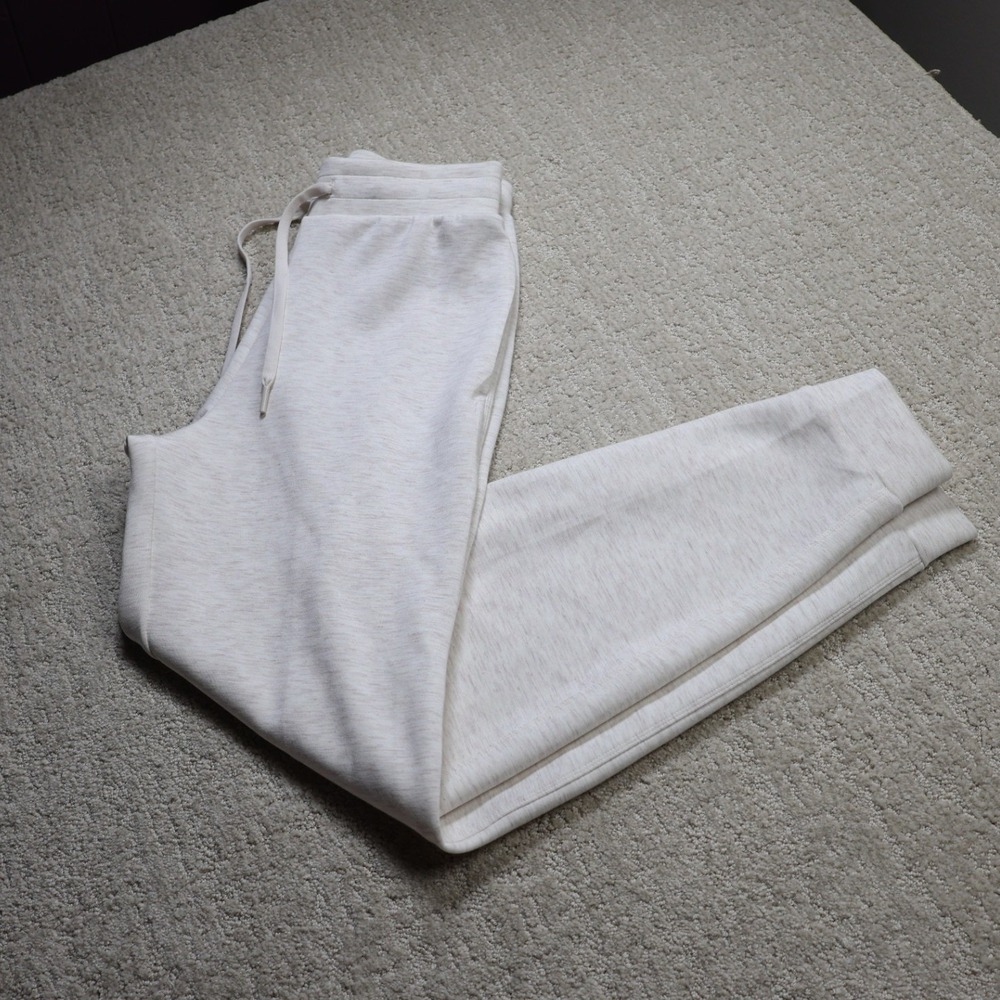 All in Motion Airy Sleek Jogger Heathered Cream High Rise XS